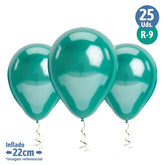 GLOBO #9 CROMADO VERDE  X25
